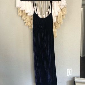 Madewell velvet dress size small
